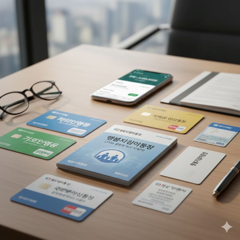 은행마다 다른 압류통장 이름들